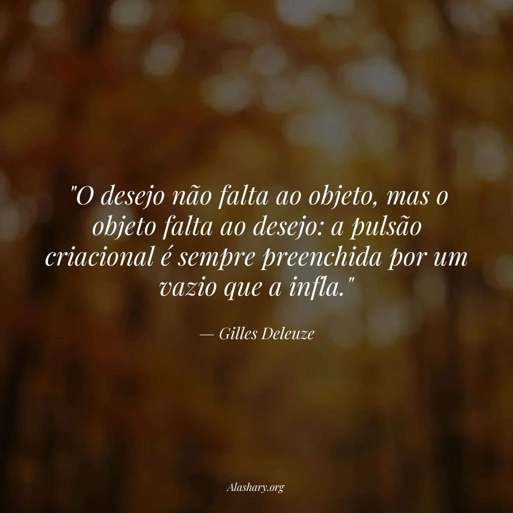 Frase de Gilles Deleuze