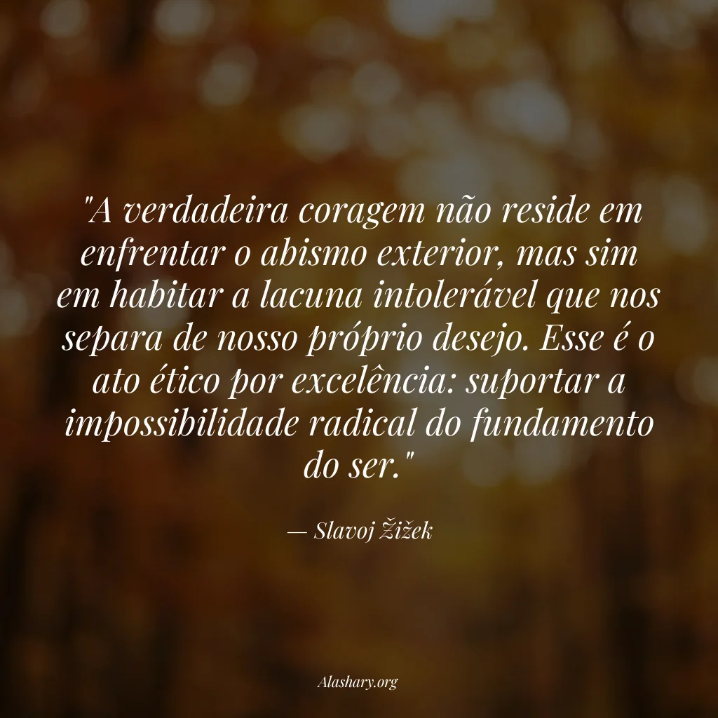 Frase de Slavoj Žižek