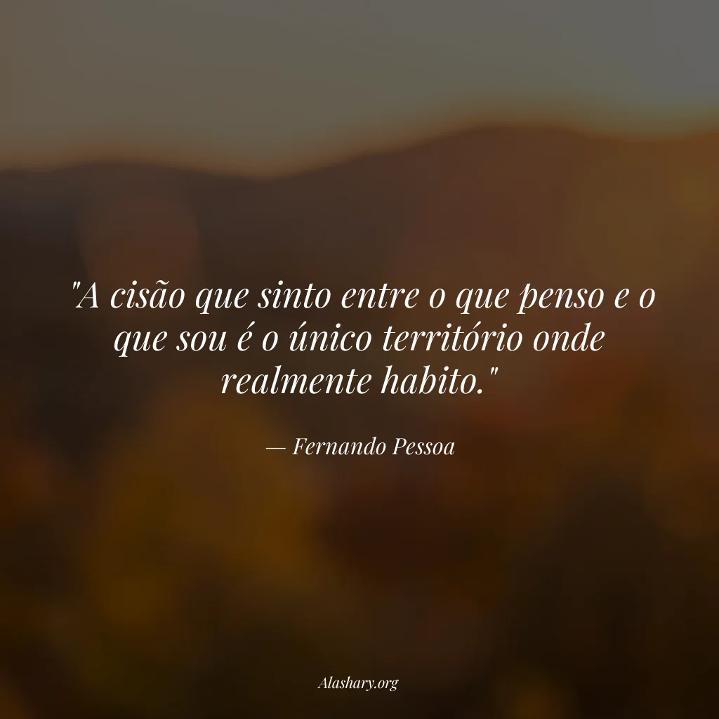 Frase de Fernando Pessoa