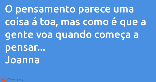 pensamento