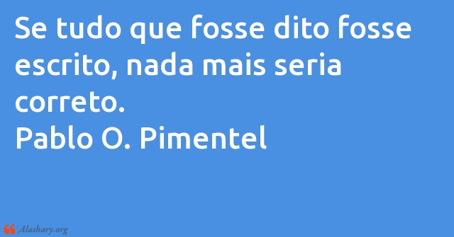 pensamento