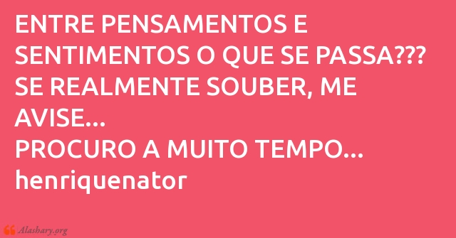 pensamento
